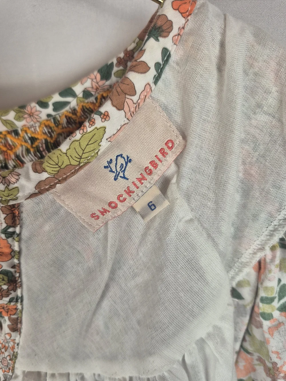 Smockingbird 100% cotton